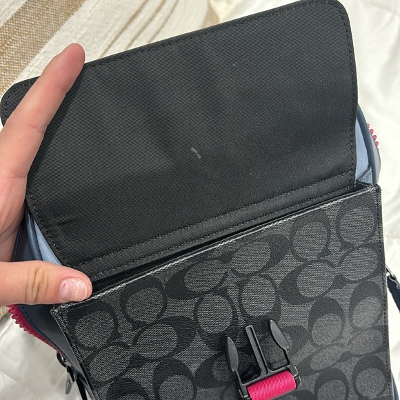 Track Pack In Colorblock Signature Canvas - Picture 7 of 7